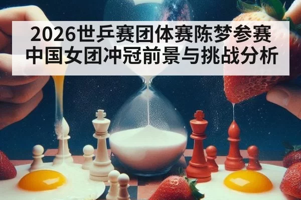 2026世乒赛团体赛陈梦参赛中国女团冲冠前景与挑战分析